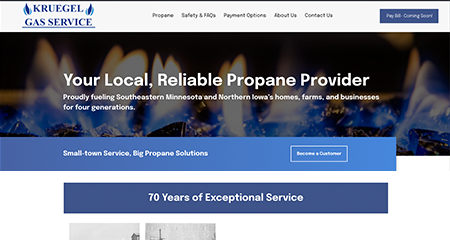 Kruegel Gas Website