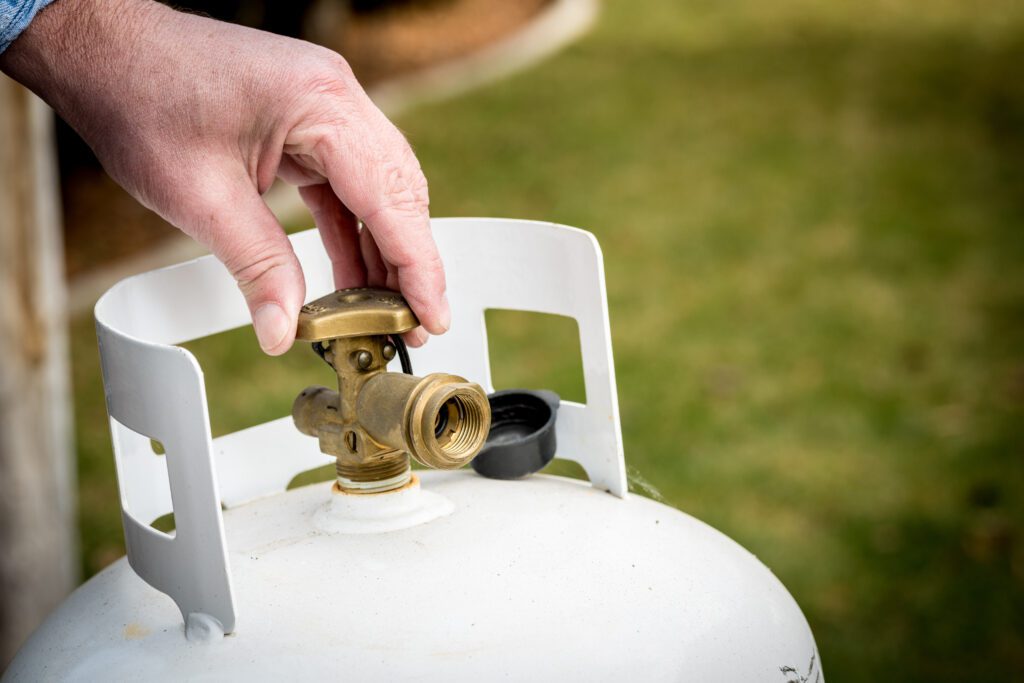 Propane tank valve