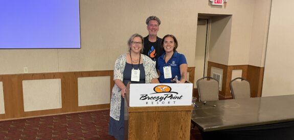 Beth & Steve Gasser, VividPropaneMarketing; Nancy Mathison, Rural Computer Consultants