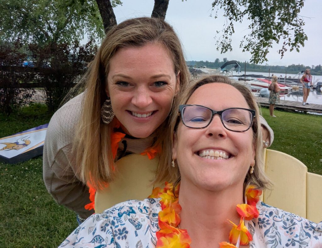 Alyssa & Beth Gasser, Co-Owner of Vivid Image at the Minnesota Propane Association Summer Retreat