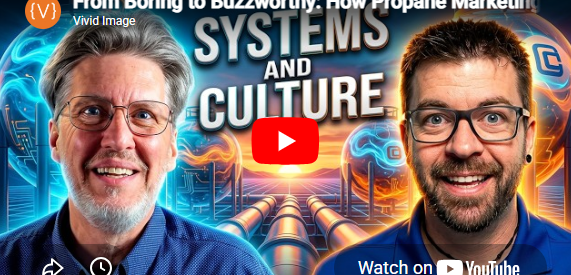 freddie ridler of RCC and steve gasser of Vivid Propane Marketing